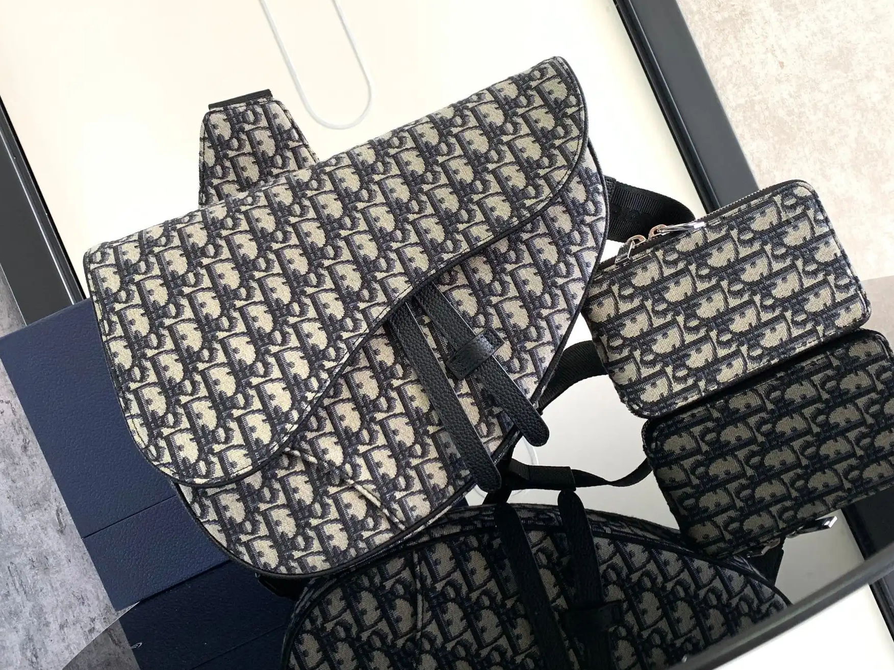 OldCobbler Bags WITH DIRO BAG SADDLE STRAP-34*25.5*5CM 0427